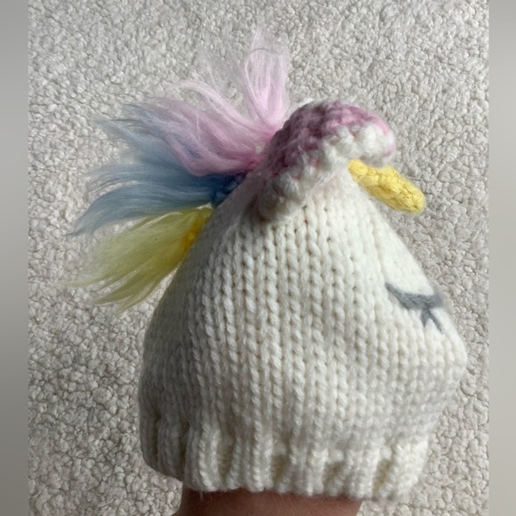 Unicorn Knit Style Infant Hat - Picture 5 of 5